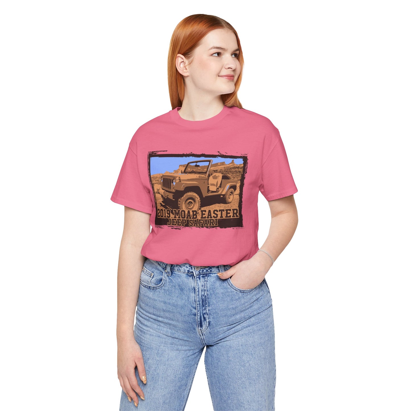 Moab Easter Safari Graphic Design Tee, Moab Easter Shirt, Vintage Tees, Art Design T-Shirt, Graphic Tee, Retro Art Shirts
