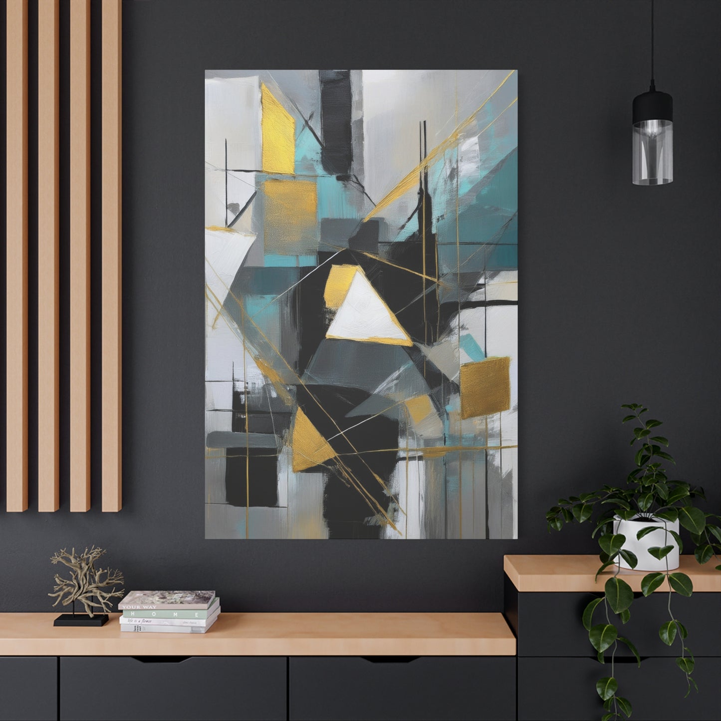 Abstract Oil Painting Print Canvas 20x24,20x30,24x30 24x32,24x36,30x40 32x48,36x48,40x60 Pine-Wood Inner Frame ABS-204T