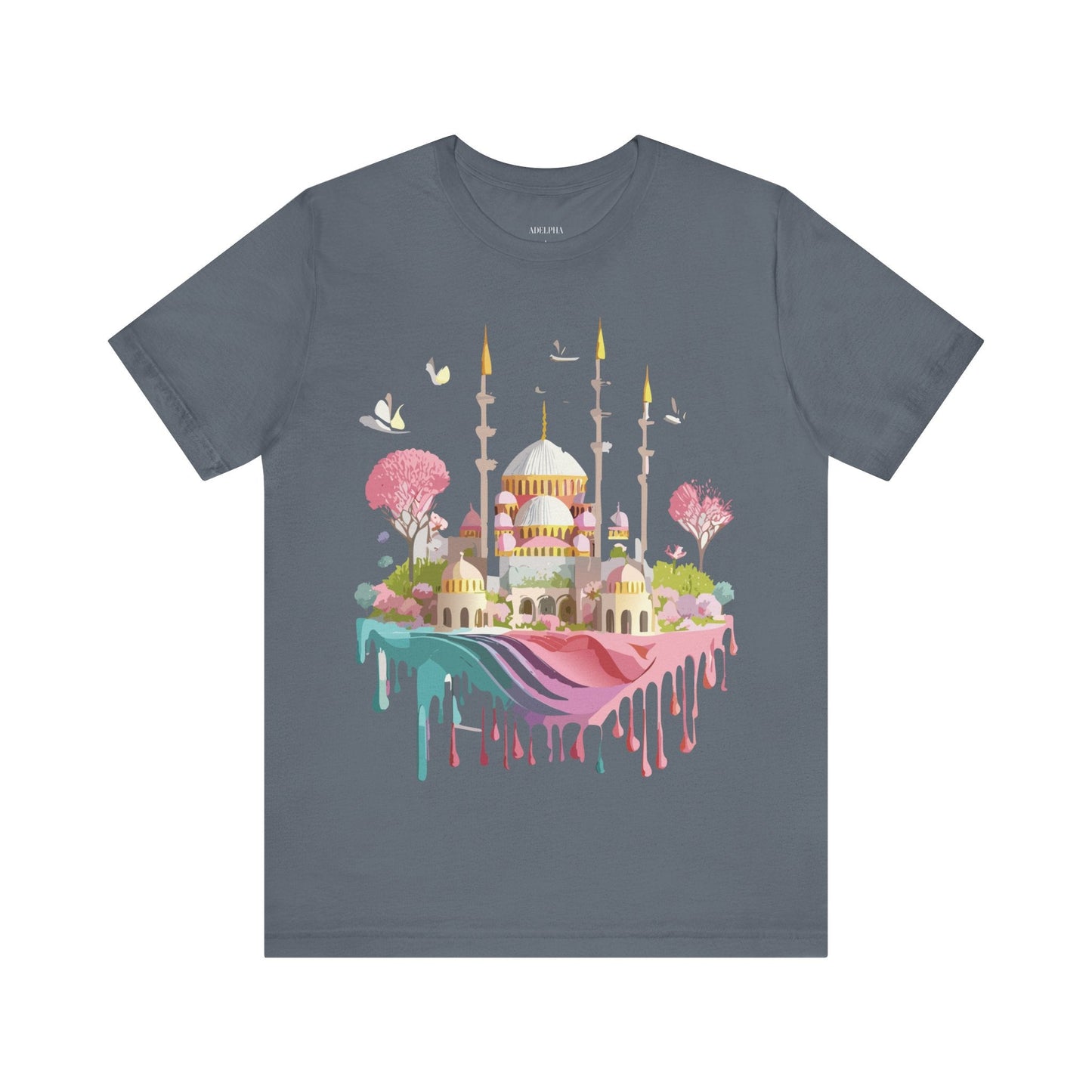Istanbul Tourist Shirt Unisex Graphic Tee With Vintage Inspired Artwork By Adelpha