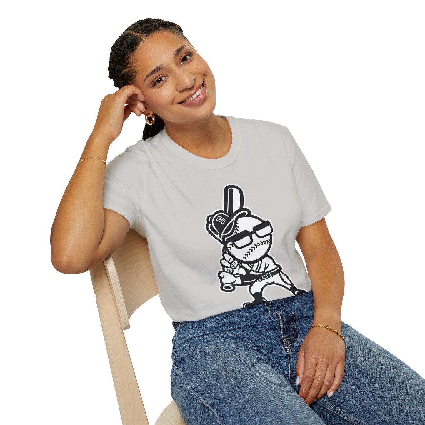 Cartoon T Shirt Animation T Shirt Funny Tee Shirt Gildan Softstyle 64000 Unisex Comfort