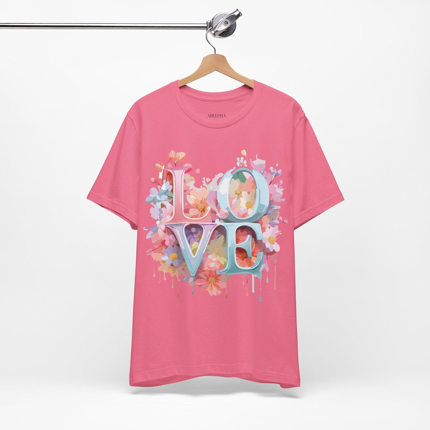 Valentine Graphic Tee Unisex Jersey Short Sleeve Art Design By Adelpha Premium Vintage