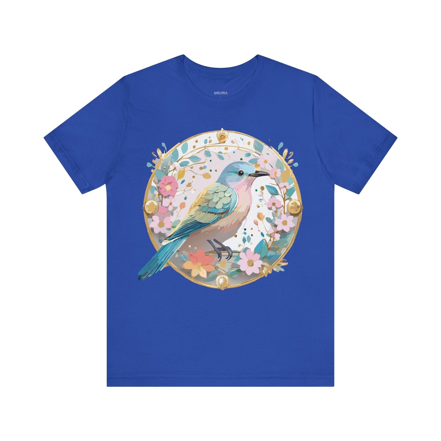 Medallion Graphic Unisex 100 Cotton Vintage Animal Medal Artwork Tee 77