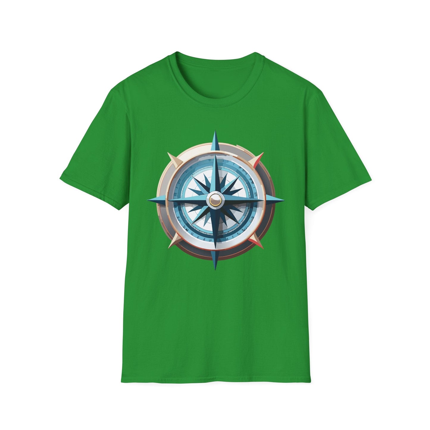 Compass Navigator Graphic Tee Unisex 100 Cotton 18