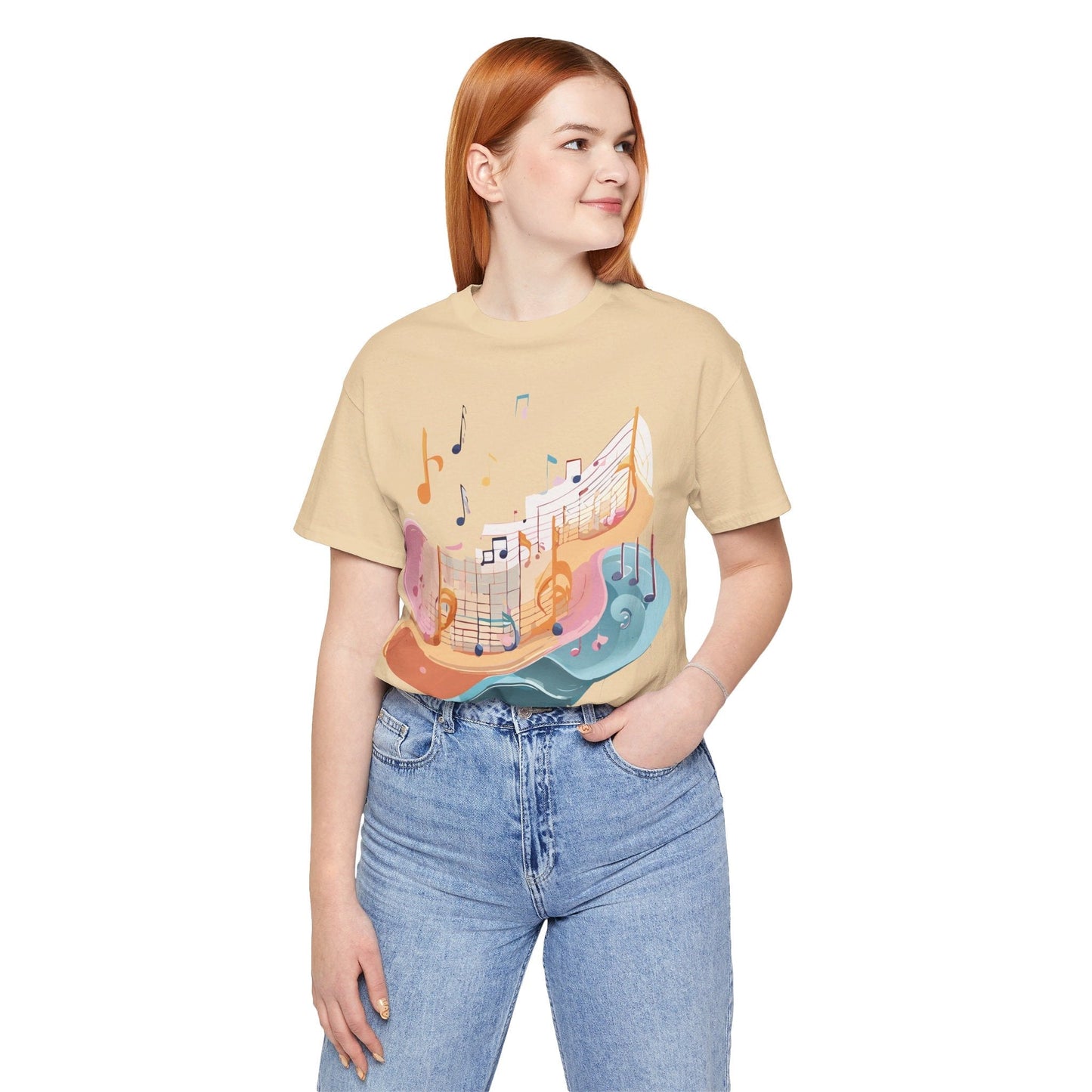 Adelpha Graphic Tee Unisex Jersey Short Sleeve Vintage Inspired Artwork Music T Shirt Casual Wear