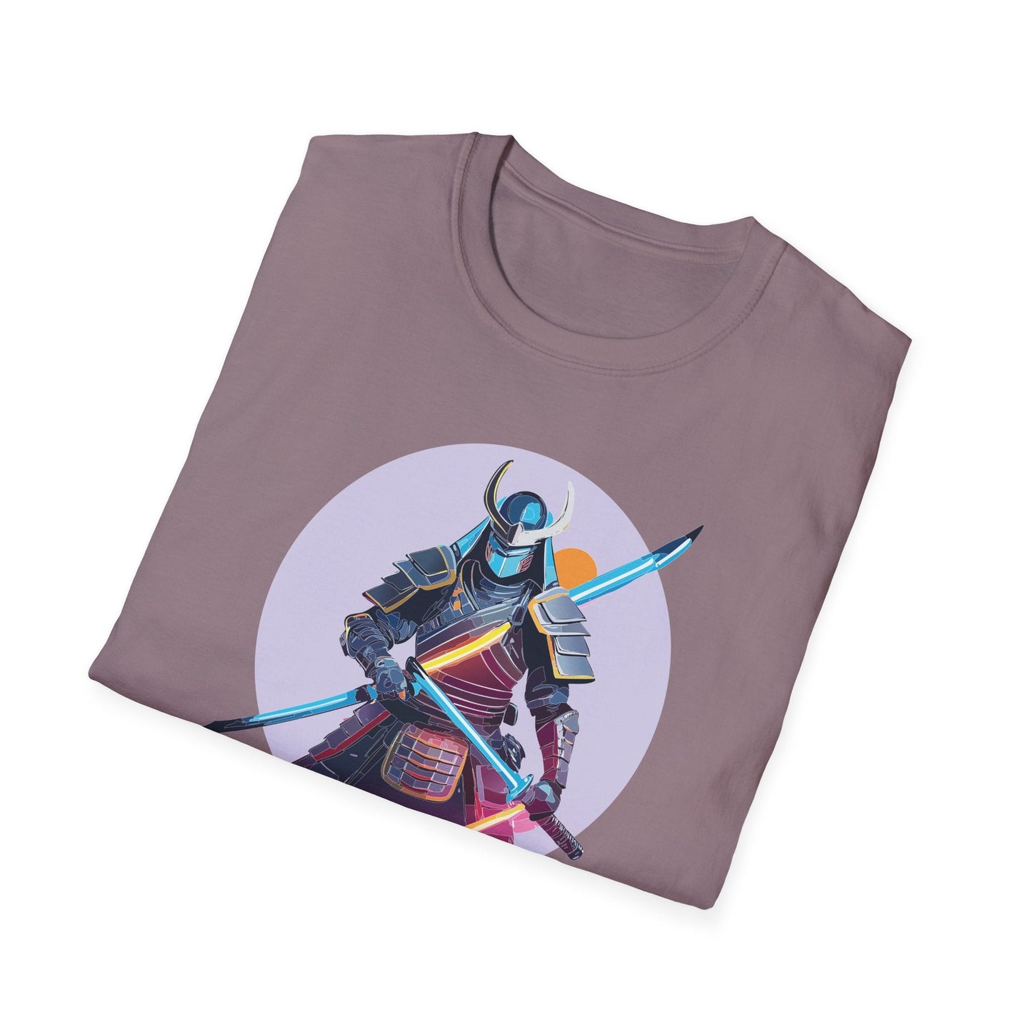 Samurai Shirt Unisex Gildan Softstyle Tee 100 Percent Cotton Lightweight Comfort