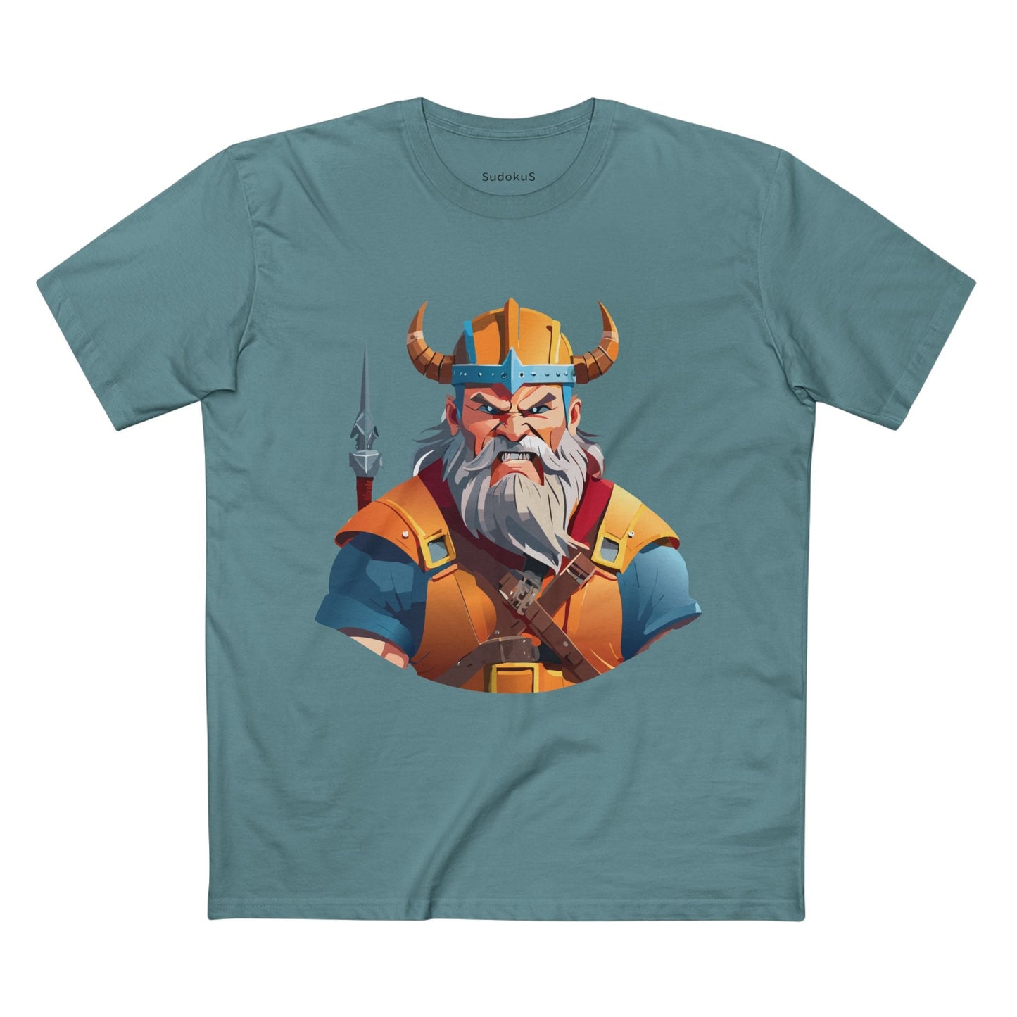 Viking Graphic Unisex 100 Cotton Staple Tee 13