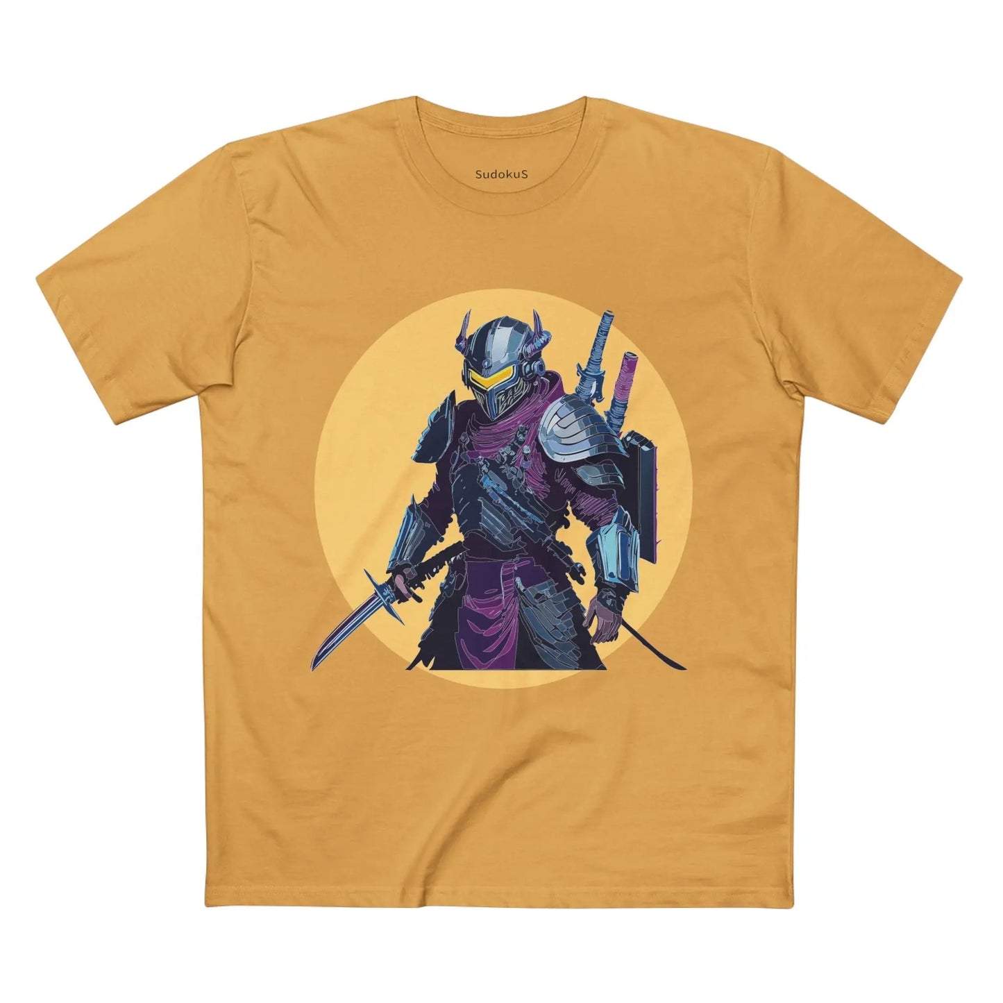 Samurai Graphic Unisex 100 Cotton Staple Tee 1