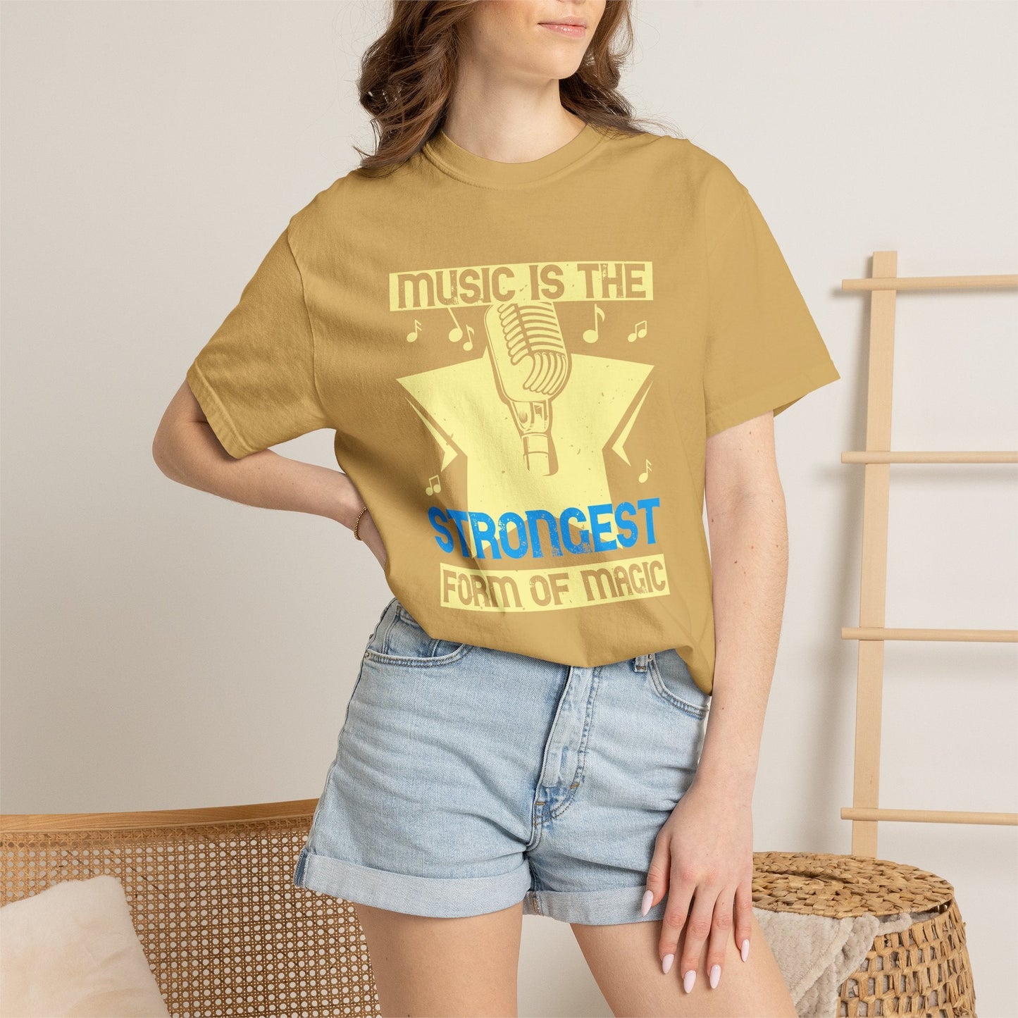 Music Graphic Design Unisex Cotton T-shirt m35