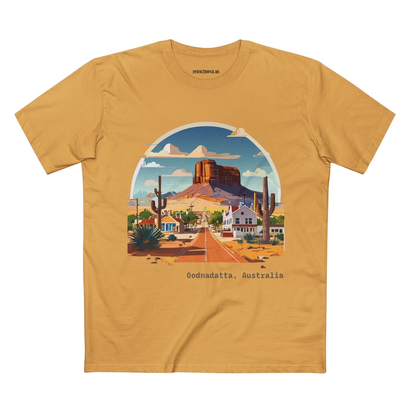 Australia Travel Shirt Unisex Premium Cotton Art Tee With Original Design By Retro2Nova TT21