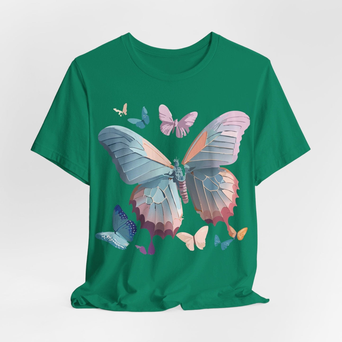Adelpha Butterfly Graphic Tee Unisex Short Sleeve Vintage Art Design