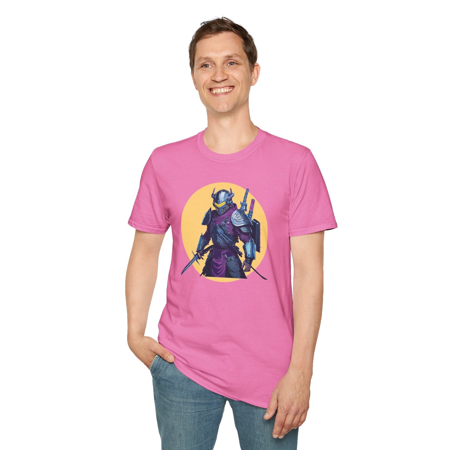 Samurai Shirt Unisex T Shirt Softstyle Gildan 64000 Cotton Tee Breathable Comfortable