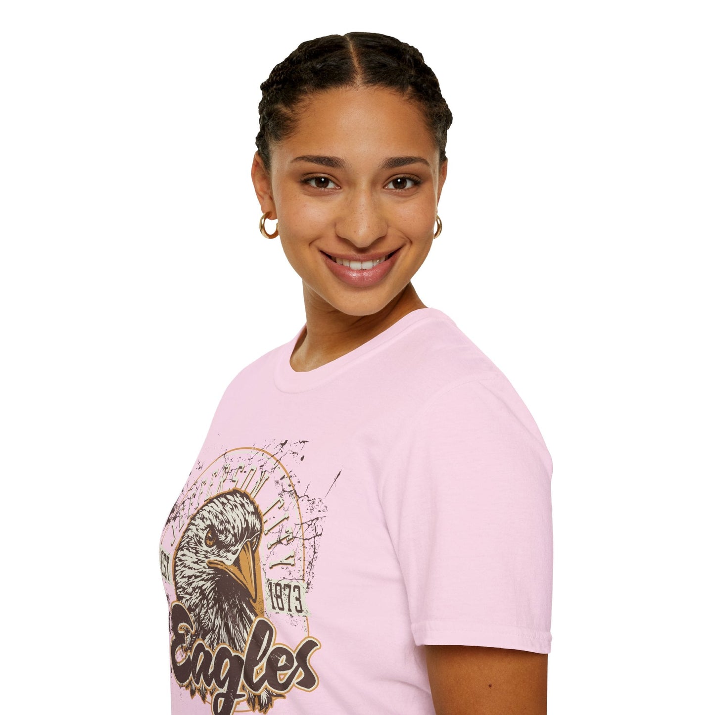 Unisex Art Design Graphic Tee Shirt With Graphic Design Gildan Softstyle 64000 For Comfort