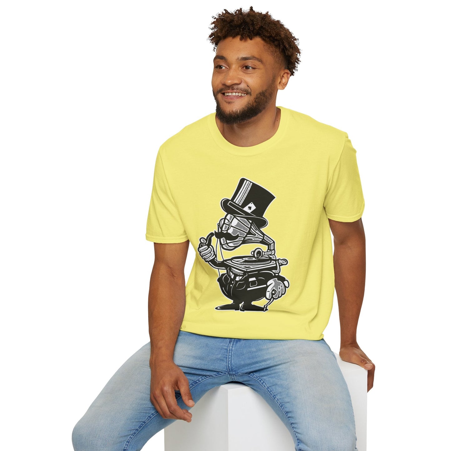 Cartoon T Shirt Animation T Shirt Funny Tee Shirt Unisex Gildan Softstyle 64000 Cotton Tee
