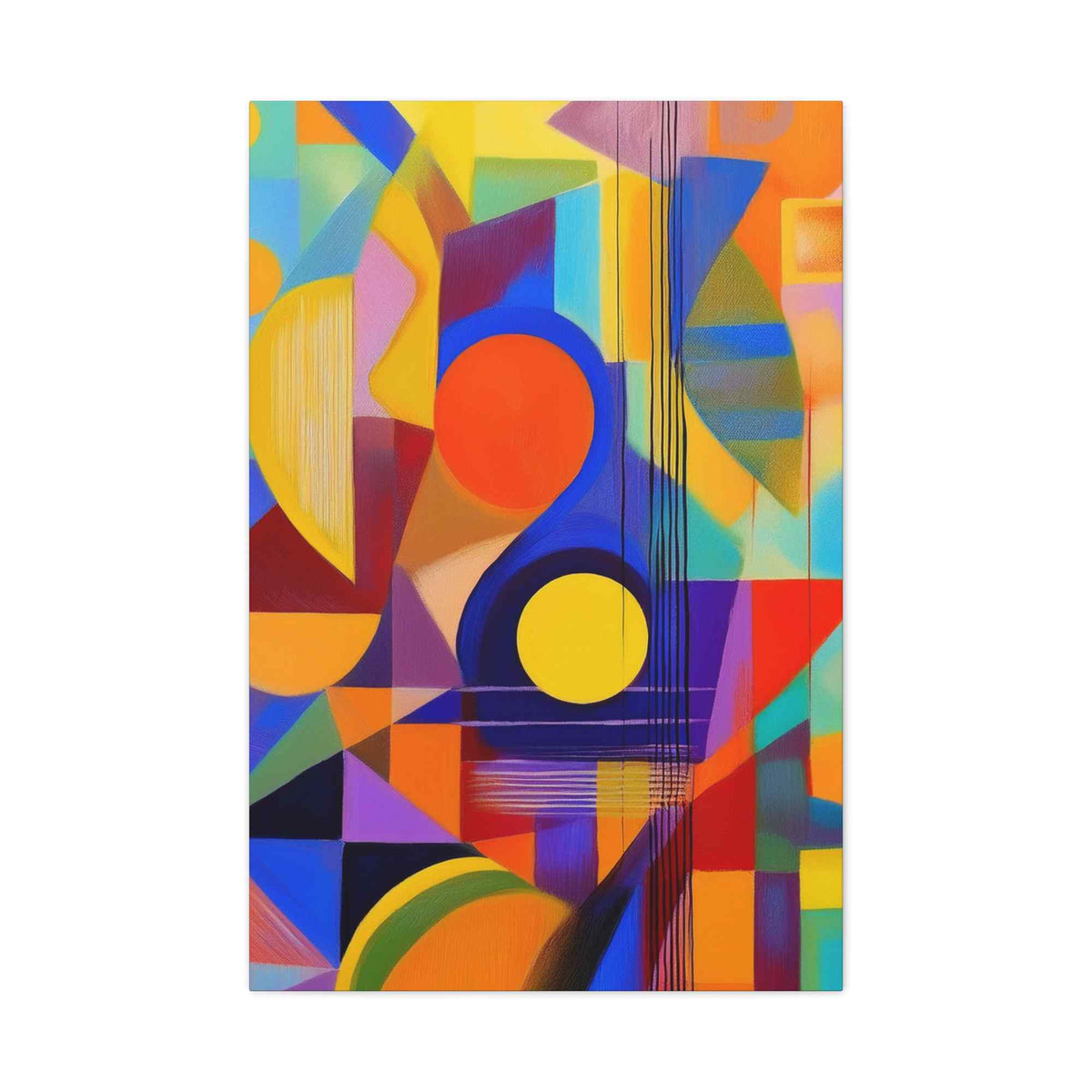Abstract Painting Print Canvas 20x24,20x30,24x30, 24x32,24x36,30x40, 32x48,36x48,40x60 Pine-Wood Inner Frame ABS-9
