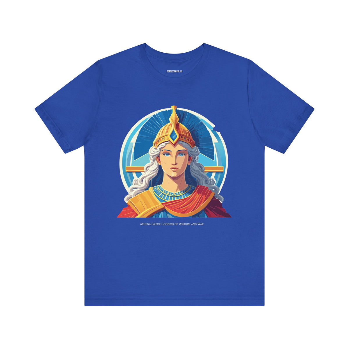 Goddess Graphic Unisex Cotton Bella+Canvas Tee with Athena