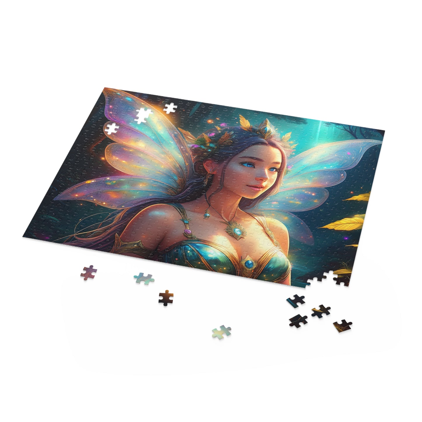 Fairy Puzzle 500-Chipboard Pieces in Box | Kids Puzzles Size: 16" x 20",  Ages 9+ and Family pn9