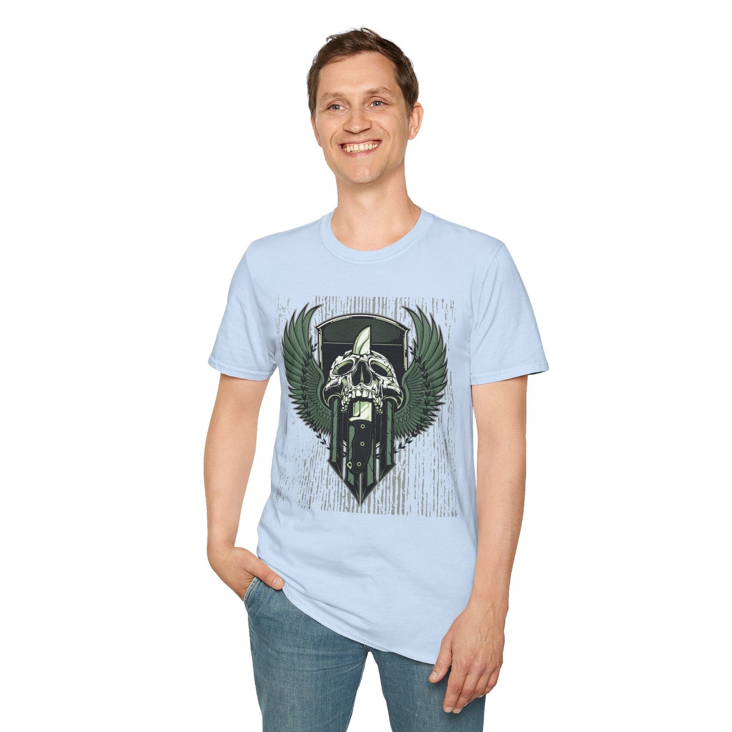 Art Graphic T Shirt Unisex Softstyle Gildan 64000 Cotton Tee With Graphic Design