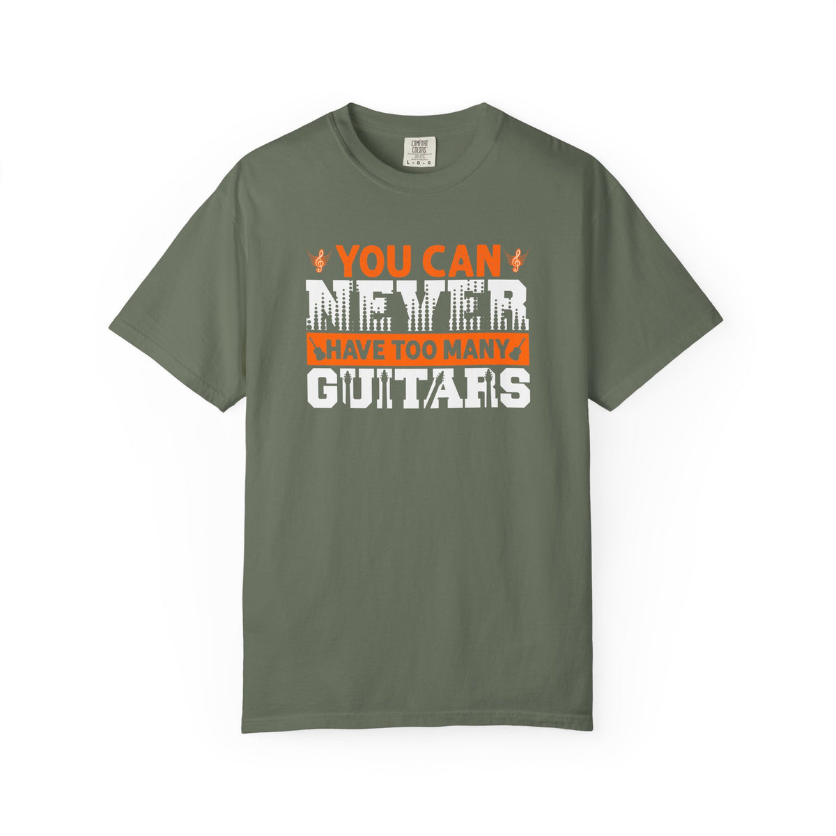 You Can Never Have Too Many Guitars T-Shirt Musician Guitar Unisex Cotton Tee 085