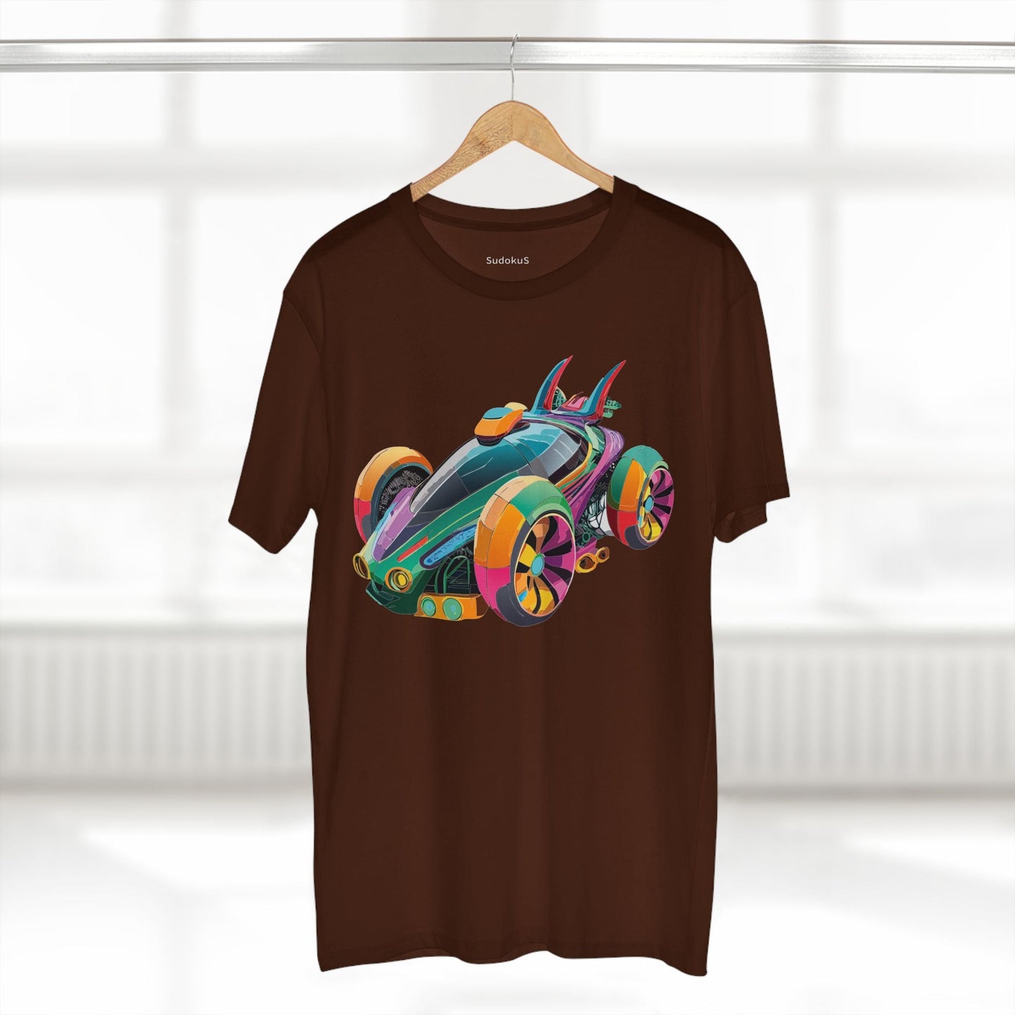 Car Graphic Unisex 100 Cotton Staple Tee 22