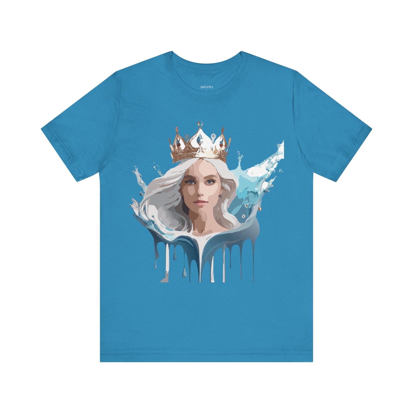 Queen Graphic T Shirt Unisex Jersey Short Sleeve Tee With Vintage Inspired Artwork Adelpha