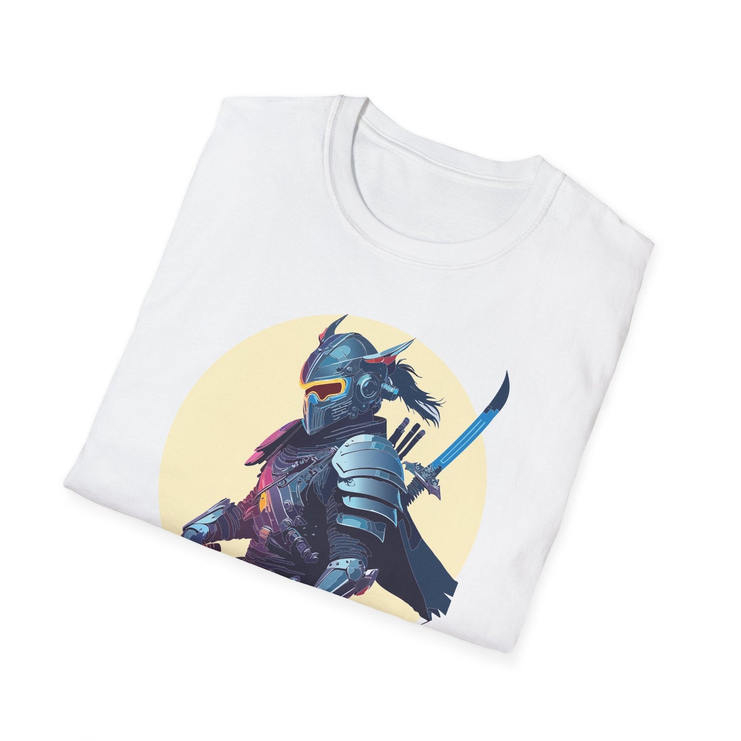 Samurai Shirt Unisex Softstyle Short Sleeve T Shirt Gildan 64000 Breathable Comfort Wear