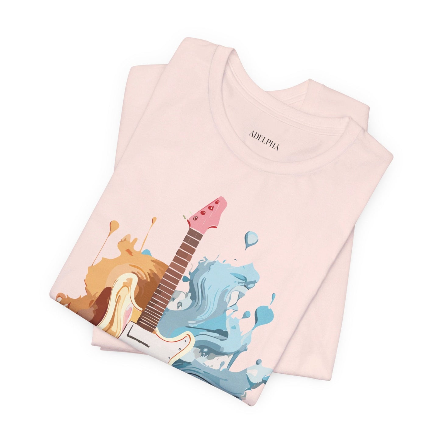 Adelpha Music Graphic T Shirt Unisex Jersey Short Sleeve Vintage Inspired Tee Art Collection