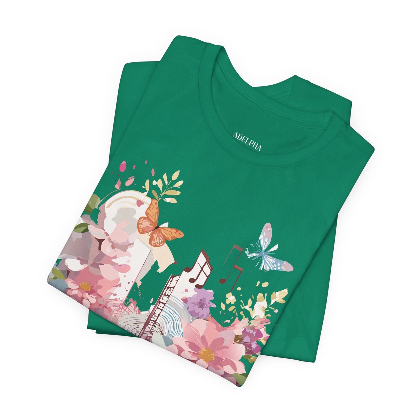 Adelpha Vintage Inspired Graphic T Shirt Unisex Short Sleeve Art Tee Premium Quality