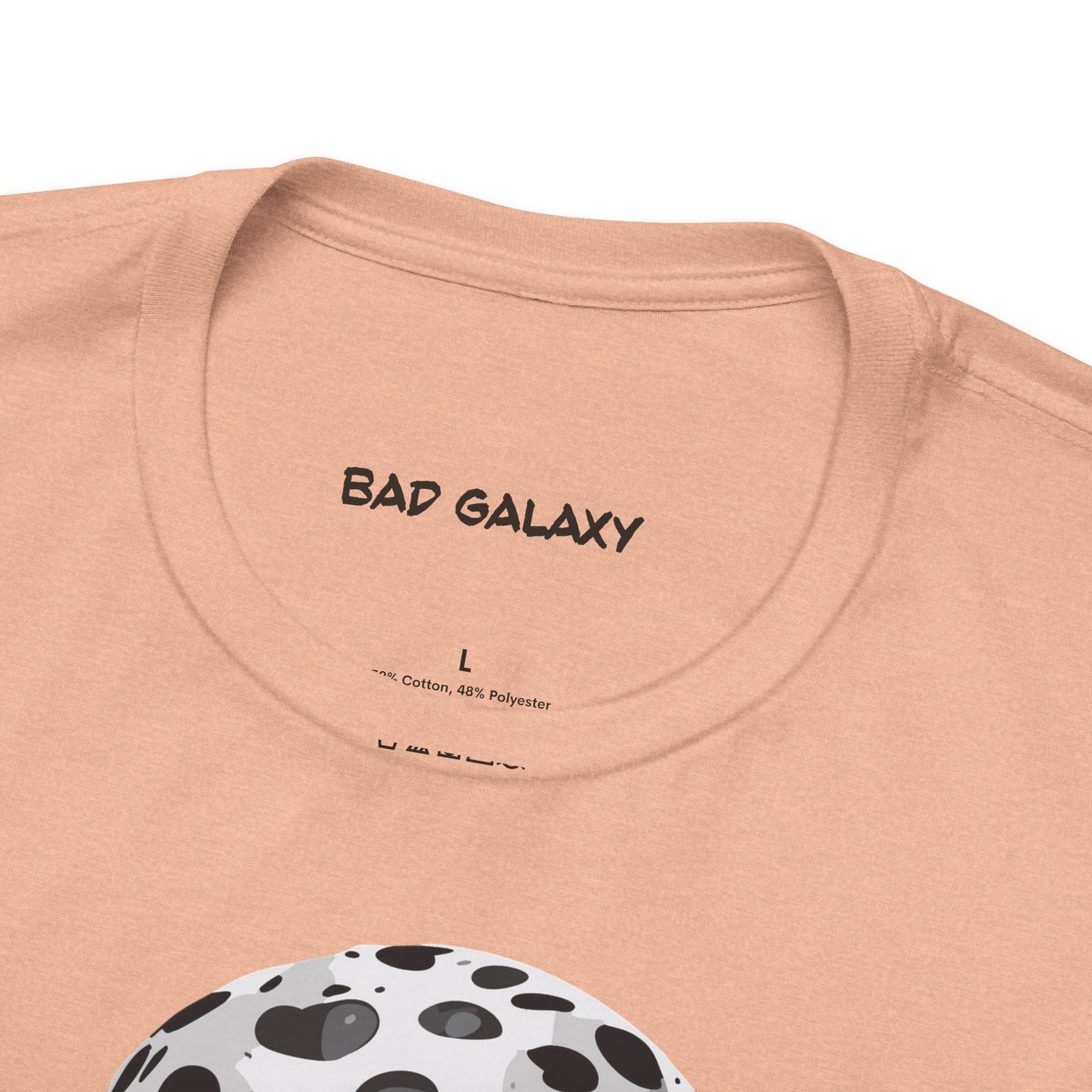 Alien Tee Shirt From Bad Galaxy 100 Percent Cotton Lightweight USA Printed Tee Eco Friendly Inks
