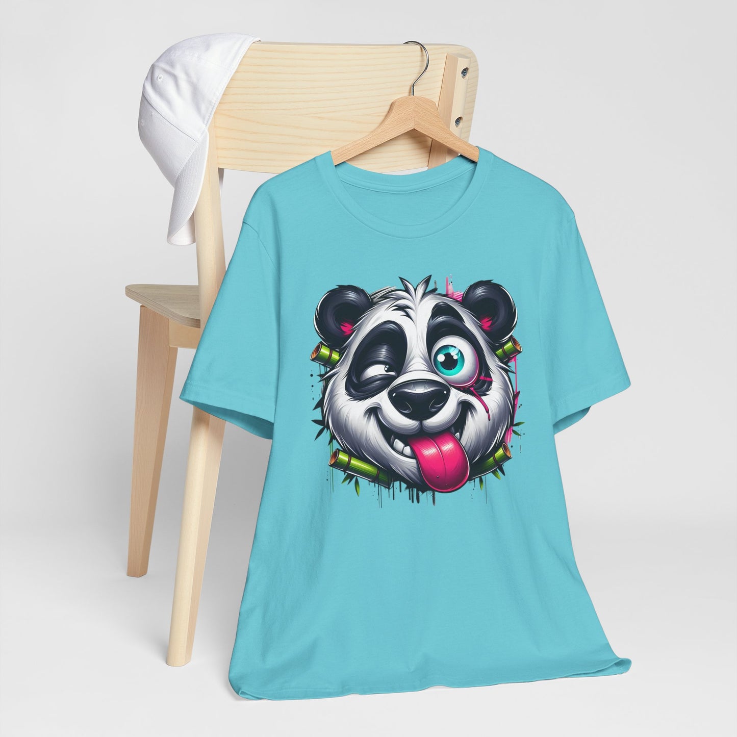 DiDi Panda Shirt, Funny Animal T-Shirt, Cartoon Top, Funny Panda Tee Shirt, Animal Tees, Art Design T-Shirt, Graphic Tee