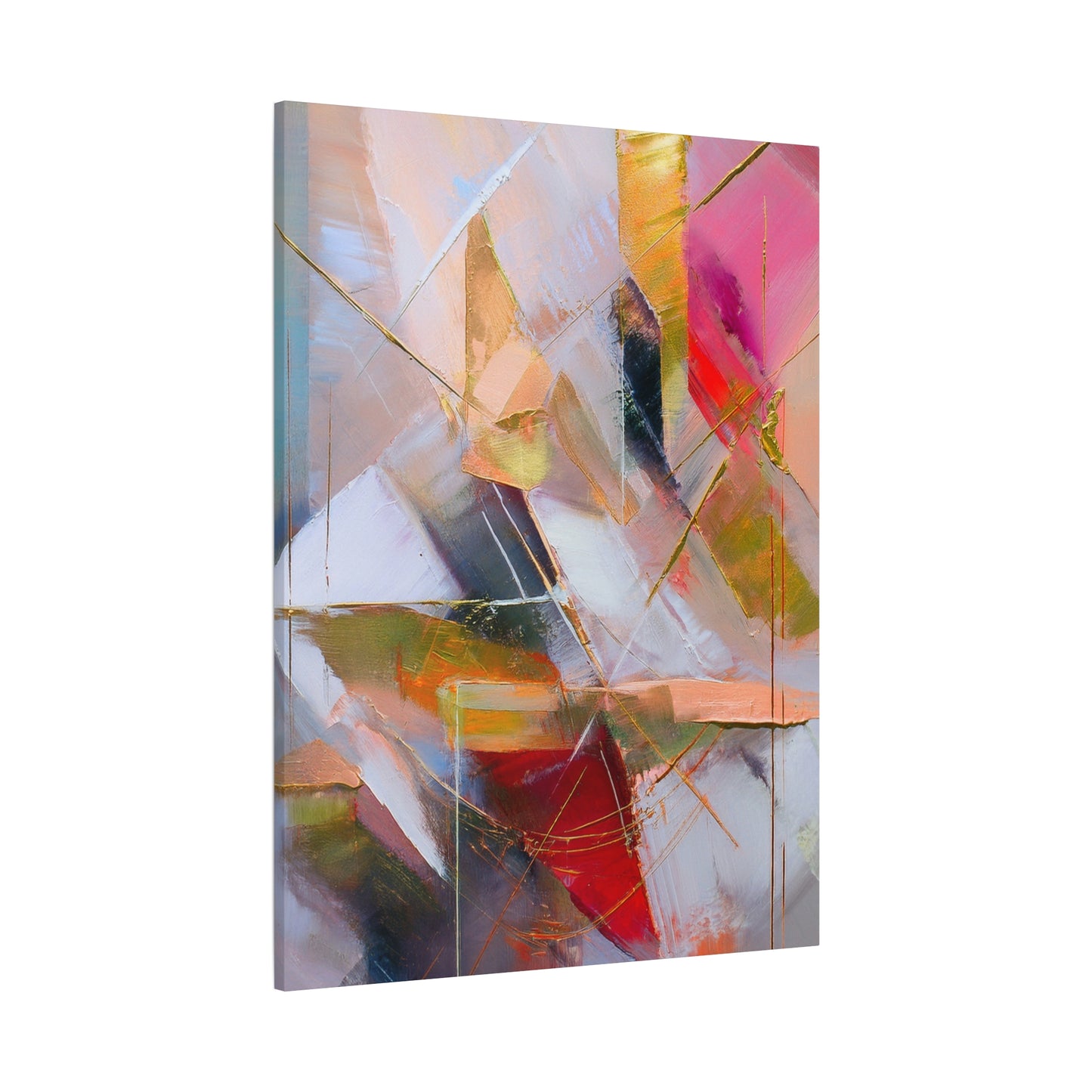 Abstract Oil Painting Print Canvas 20x24,20x30,24x30 24x32,24x36,30x40 32x48,36x48,40x60 Pine-Wood Inner Frame ABS-179