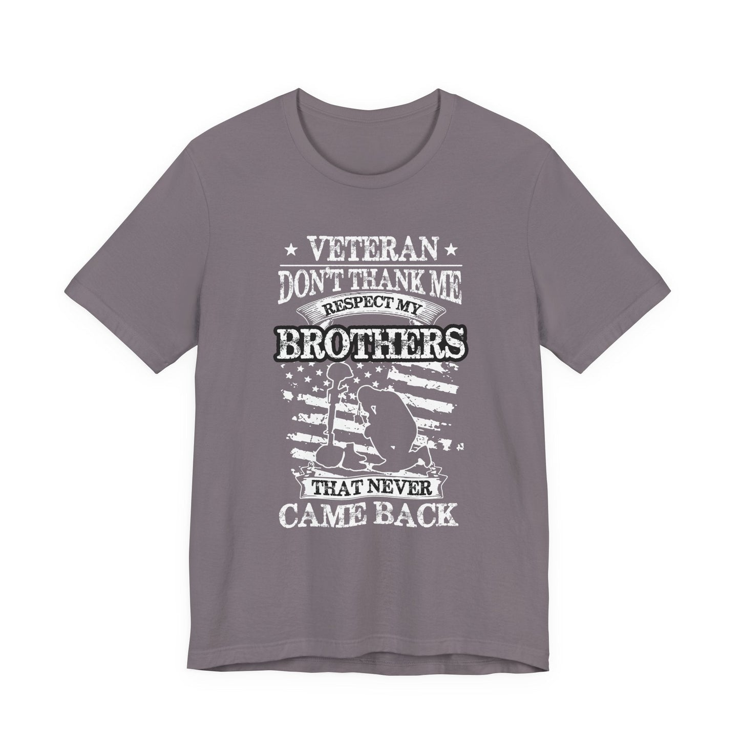 Army Veteran Patriotic Graphic Design Unisex Cotton T-Shirt v60