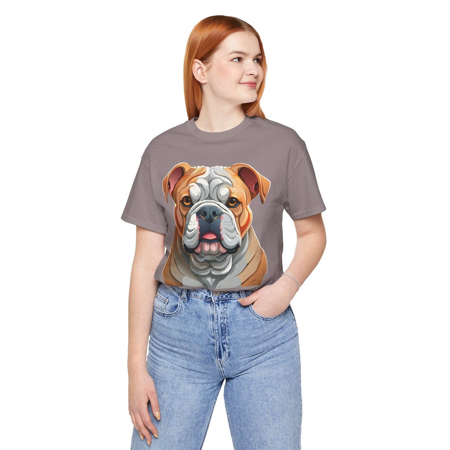 Unisex Animal Print Tee Shirt Art Design Wild Animals Graphic Tee For Everyday Wear