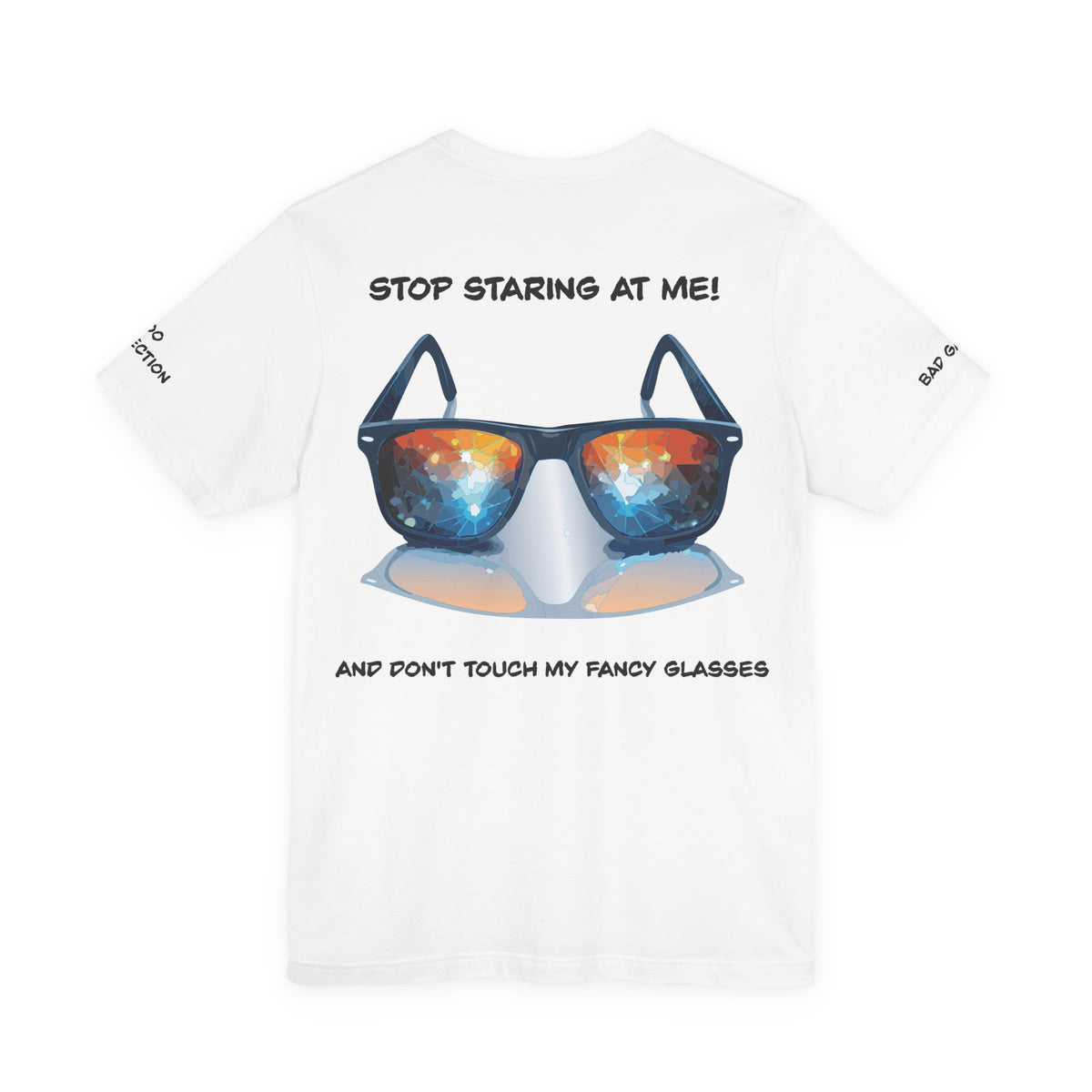Animal Graphic Unisex Cotton Bella+Canvas Tee with Art Design b4