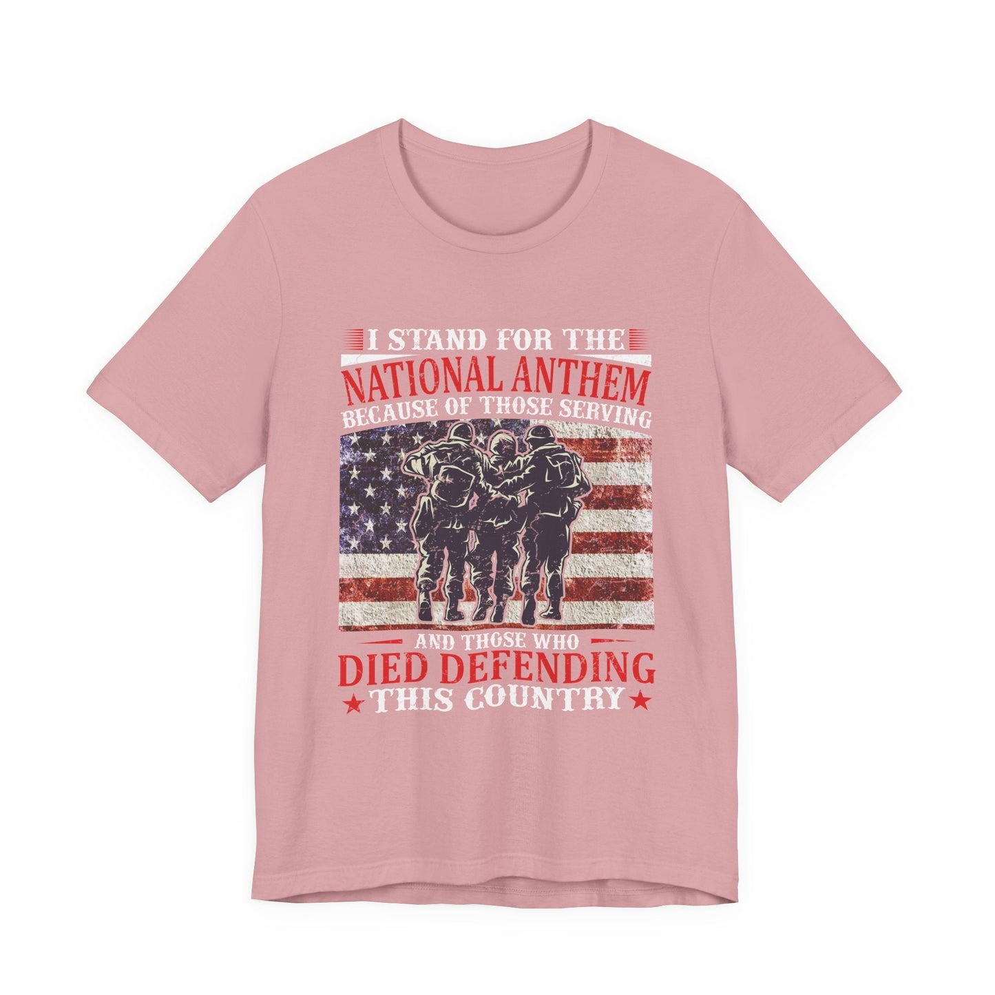 Army Veteran Patriotic Graphic Design Unisex Cotton T-Shirt v36