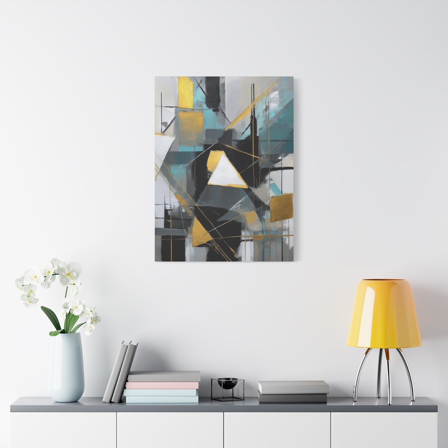 Abstract Oil Painting Print Canvas 20x24,20x30,24x30 24x32,24x36,30x40 32x48,36x48,40x60 Pine-Wood Inner Frame ABS-204T