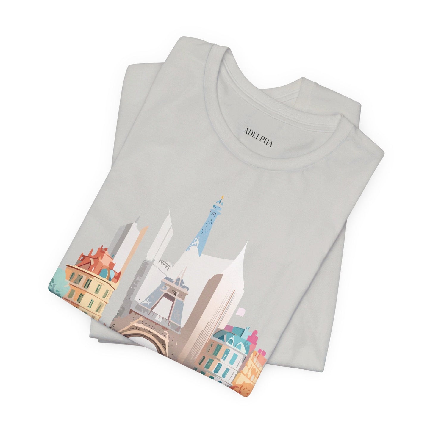Adelpha Paris Graphic Tee Unisex Jersey Short Sleeve Vintage Inspired Artwork Collection