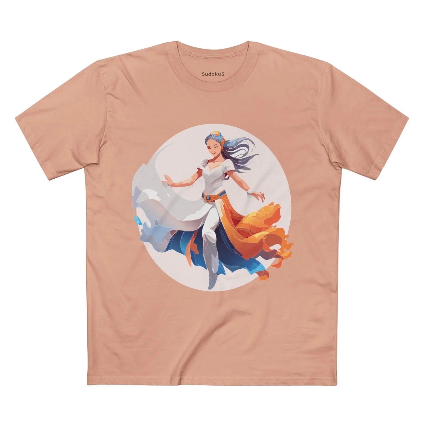 Dancer Graphic Unisex 100 Cotton Staple Tee 13