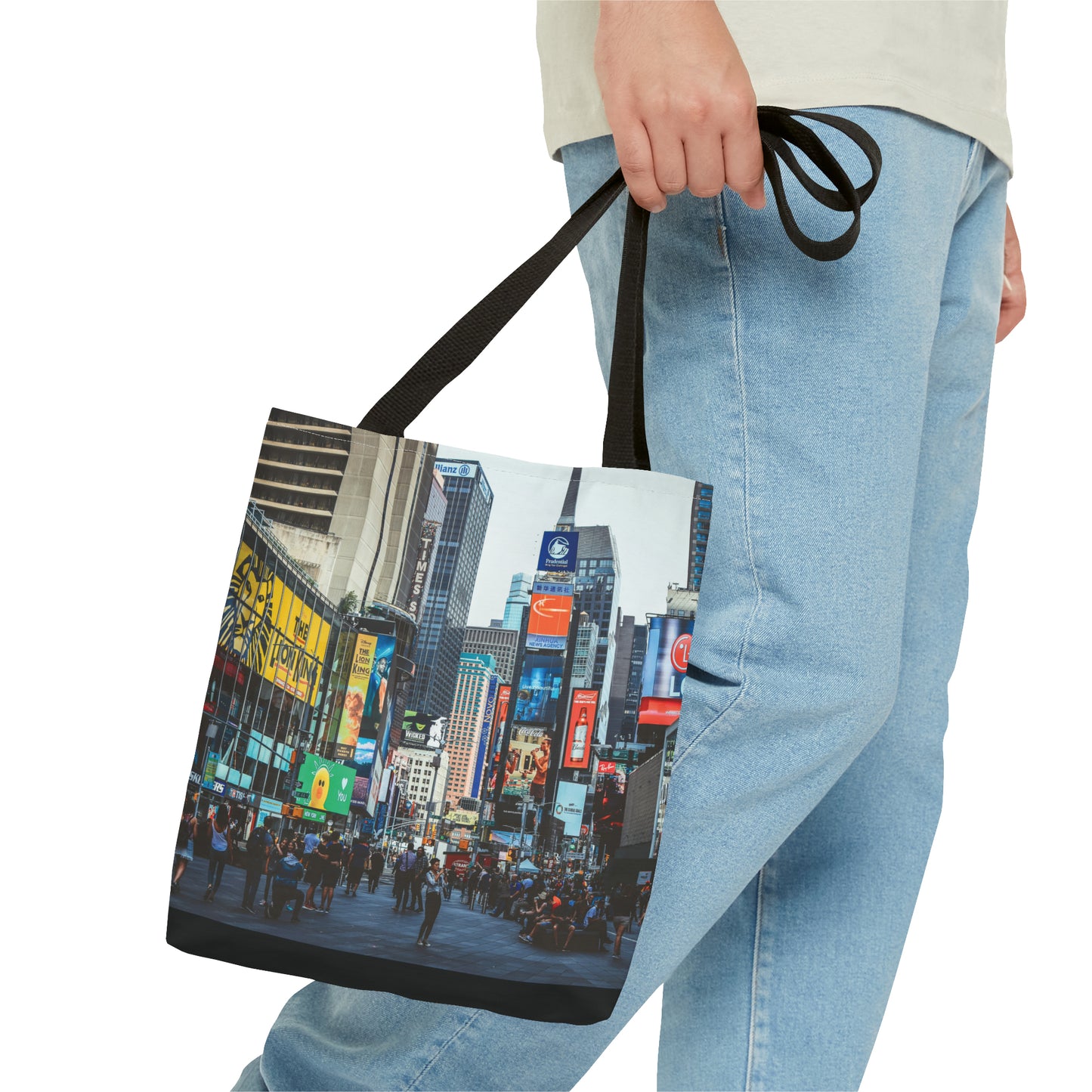 Sac en toile avec imprimé New York City 