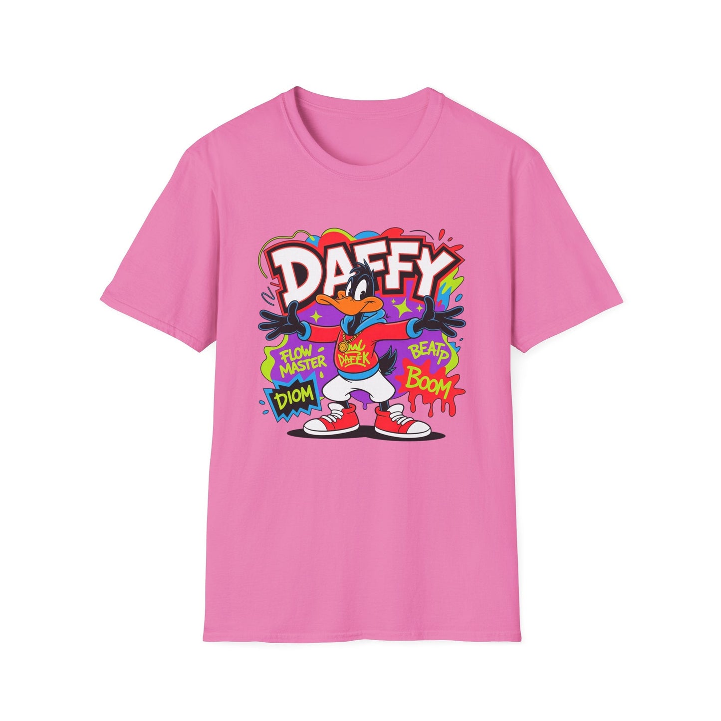 Funny Animals Cartoon T Shirt With Animation Design Gildan Softstyle 64000 Unisex Tee Collection