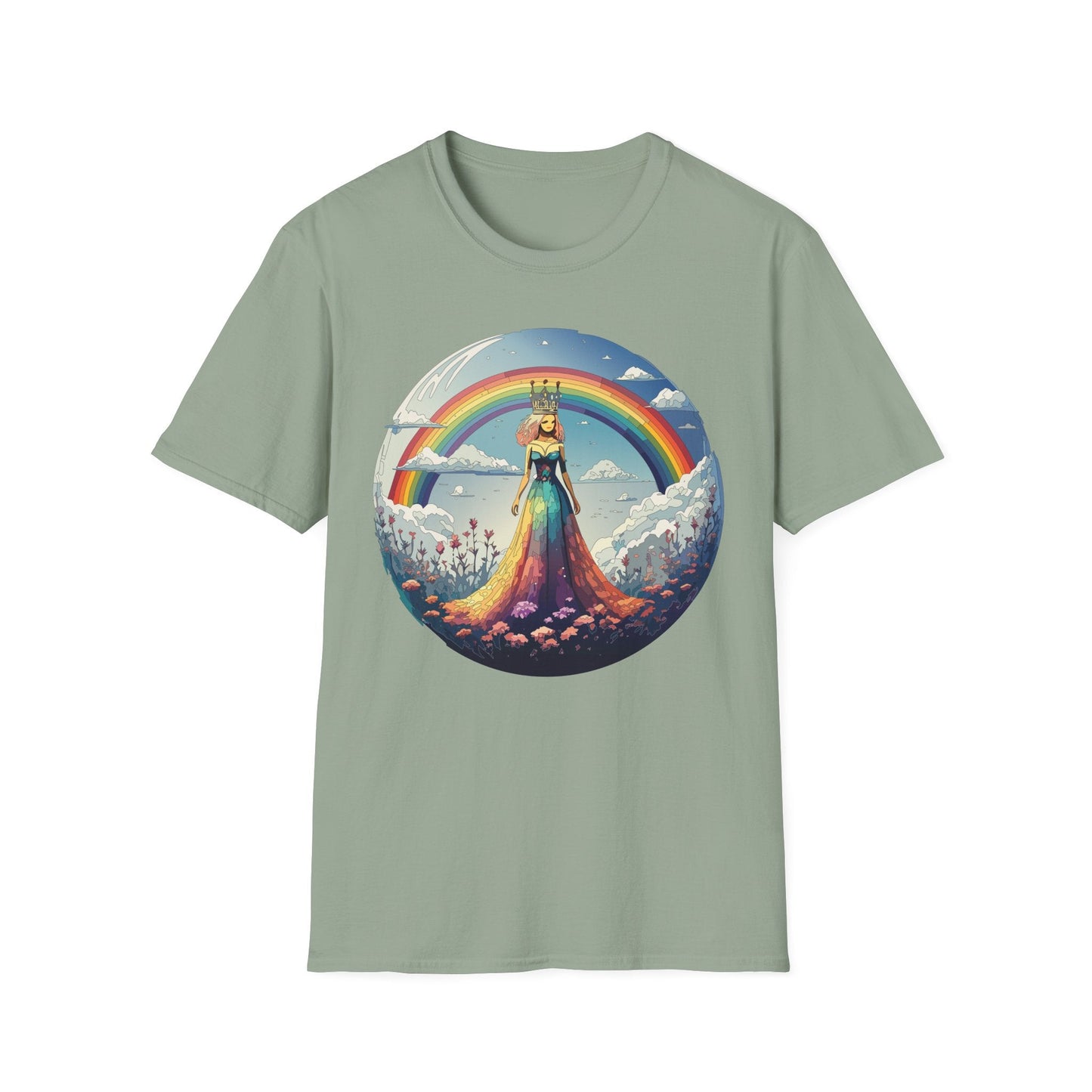 Womens Graphic T Shirt Art Design Tee Softstyle 64000 100 Percent Cotton Comfort