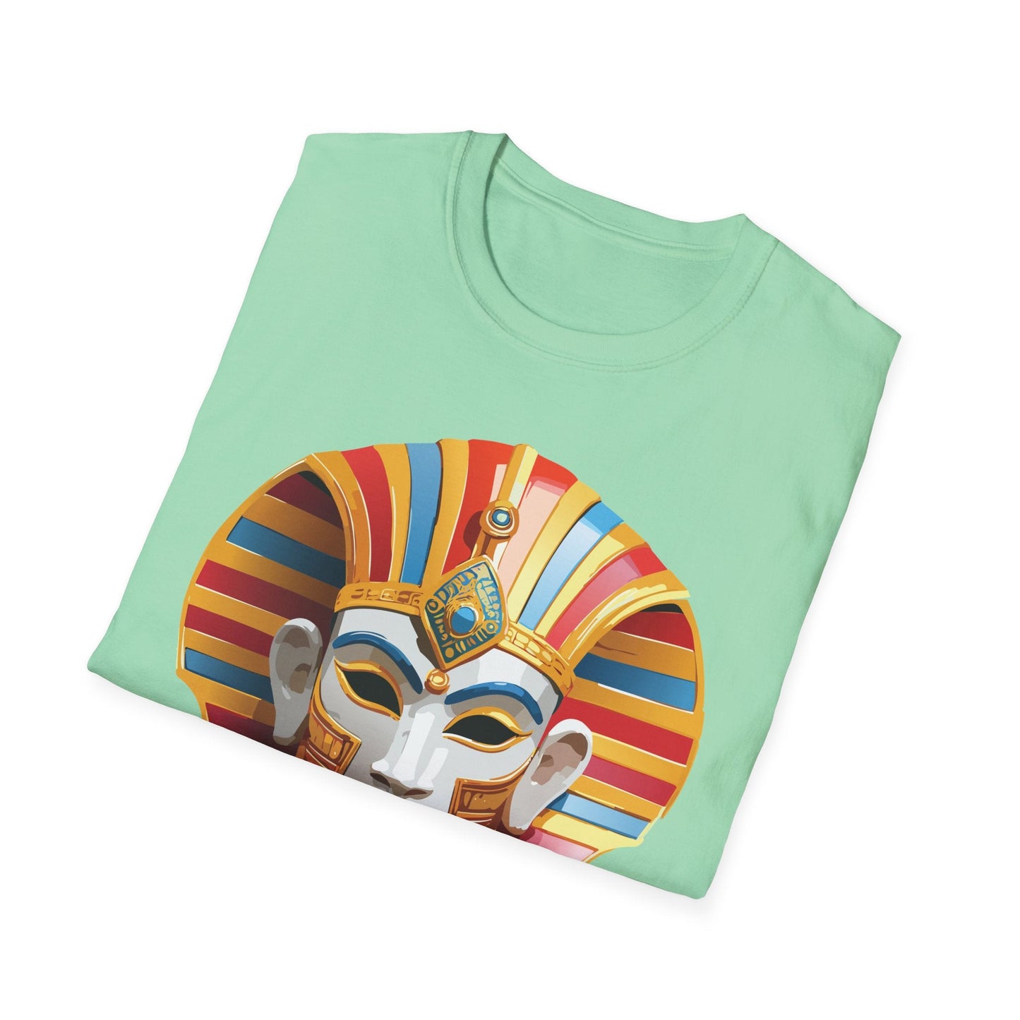 Mask Tee Shirt Unisex Art Design Masquerade Tee Gildan Softstyle 64000 Lightweight Cotton