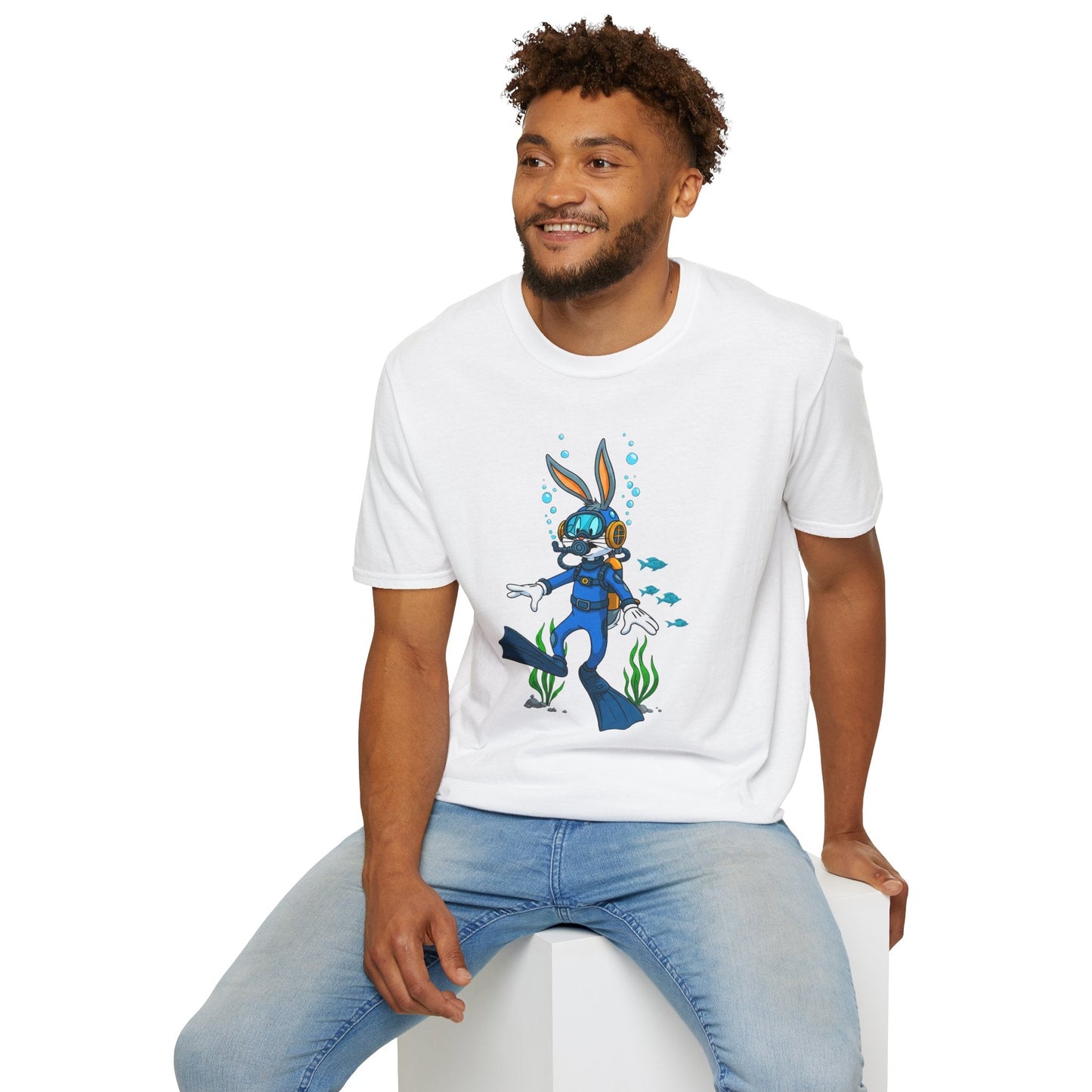 Bugs Bunny Shirt Unisex T Shirt Cartoon Tee Animation Design Softstyle Graphic Cotton