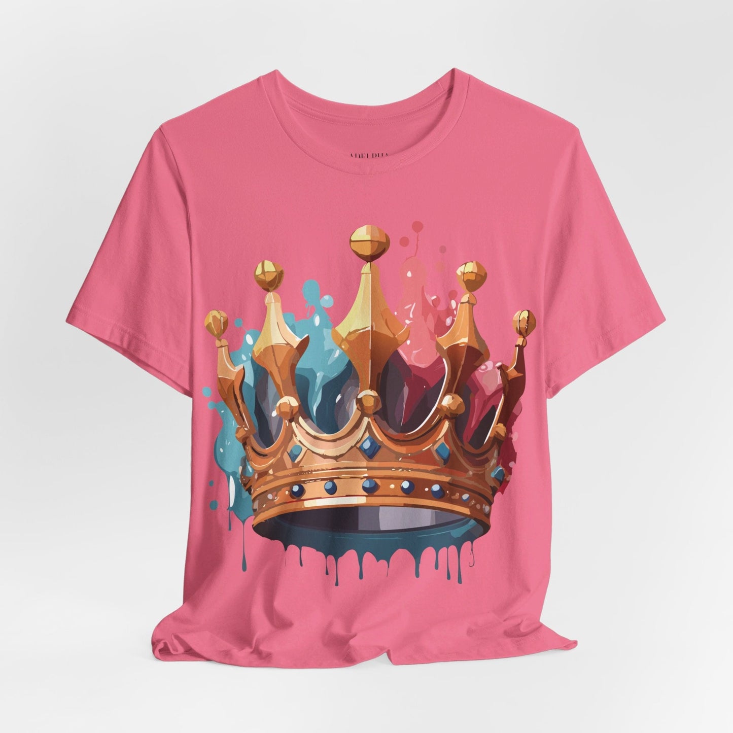 Adelpha Crown Graphic Tee Unisex Vintage Inspired Art Design Short Sleeve Premium Quality