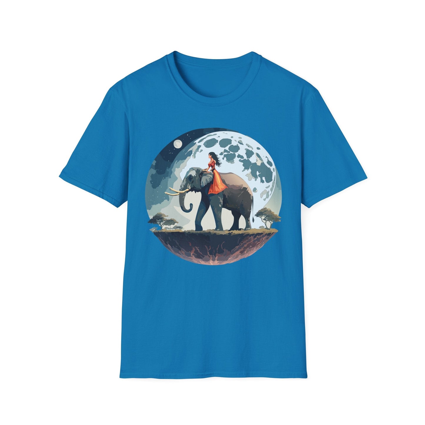 Womens Graphic T Shirt Art Design Tee SoftStyle Gildan 64000 100 Percent Ring Spun Cotton Comfort