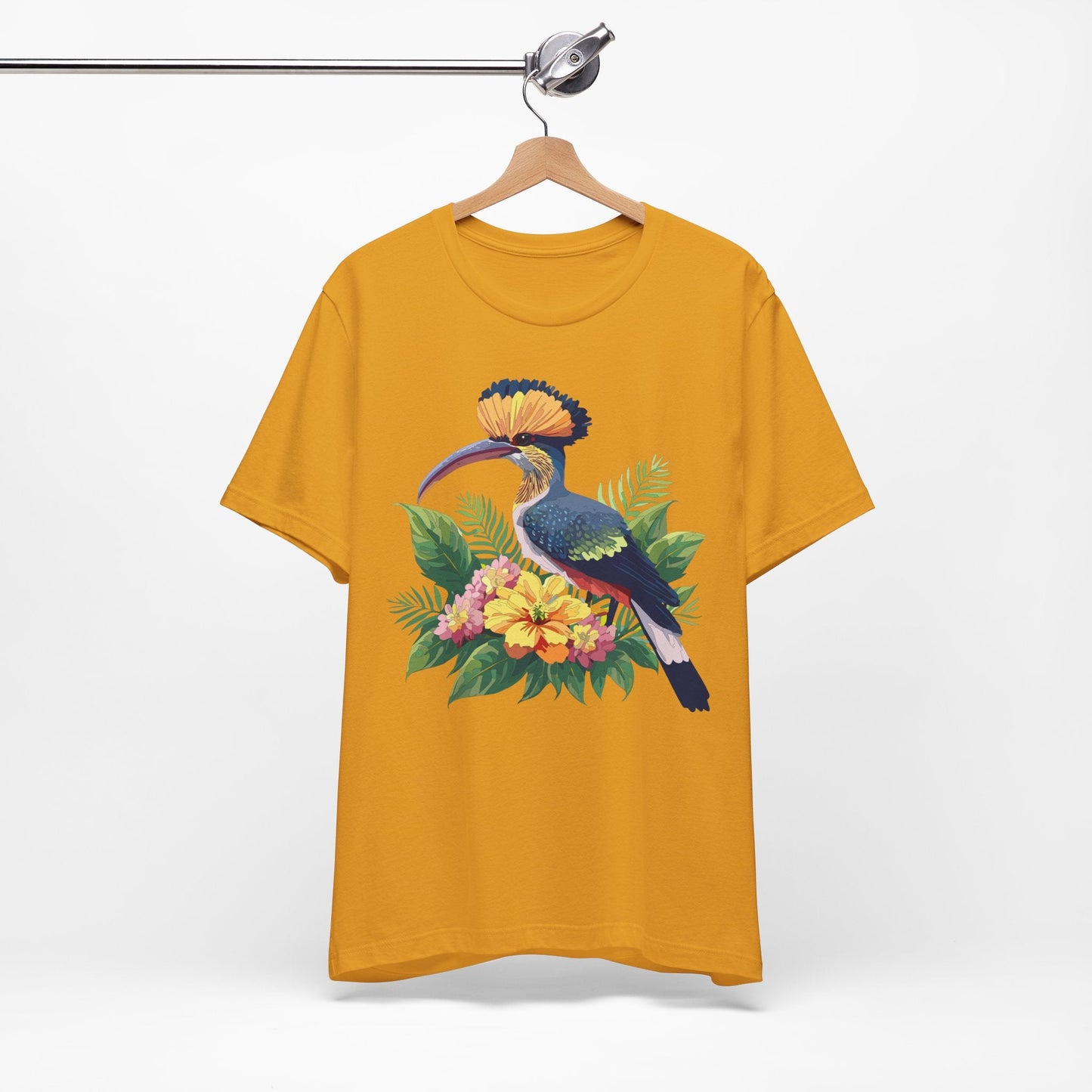 Unisex Animal Tee Shirt With Art Design Wild Animals Short Sleeve Jersey Tee For Everyday