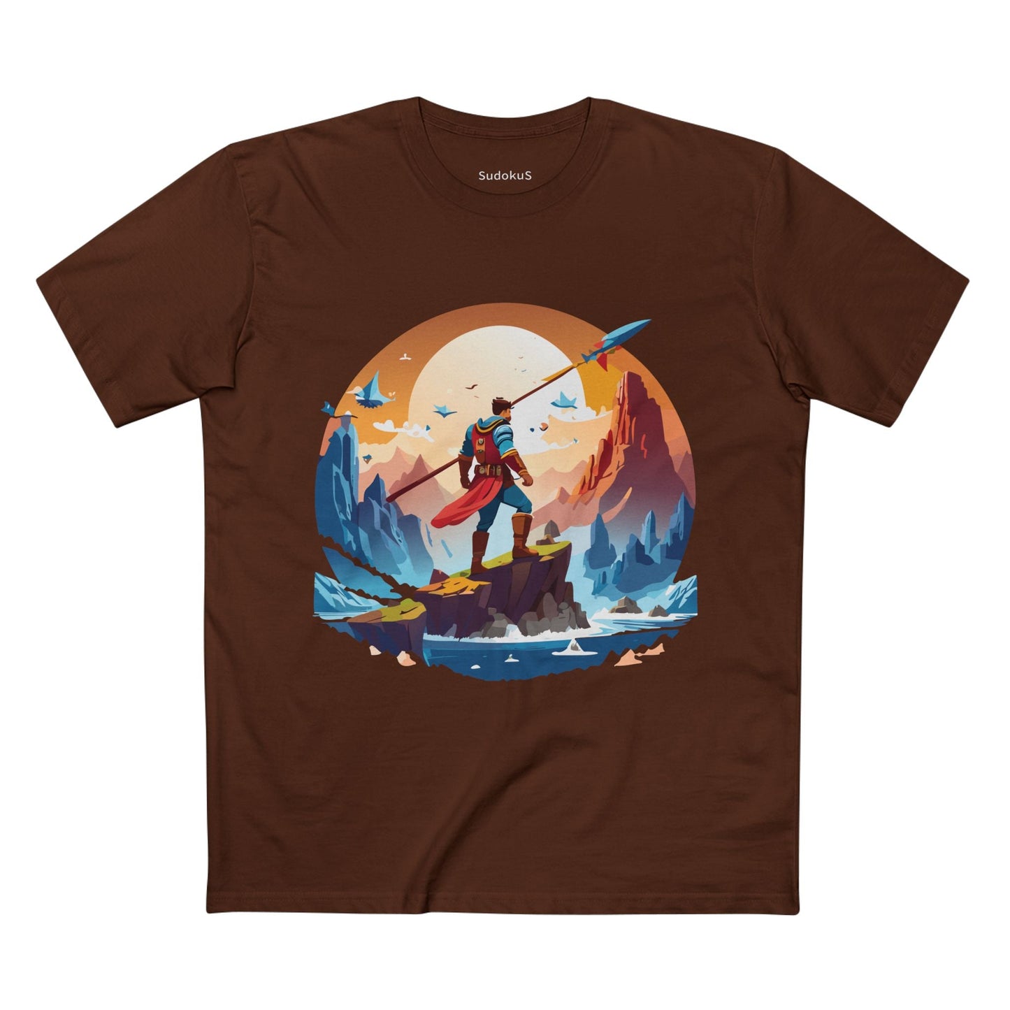 Adventures Graphic Unisex 100 Cotton Staple Tee 12