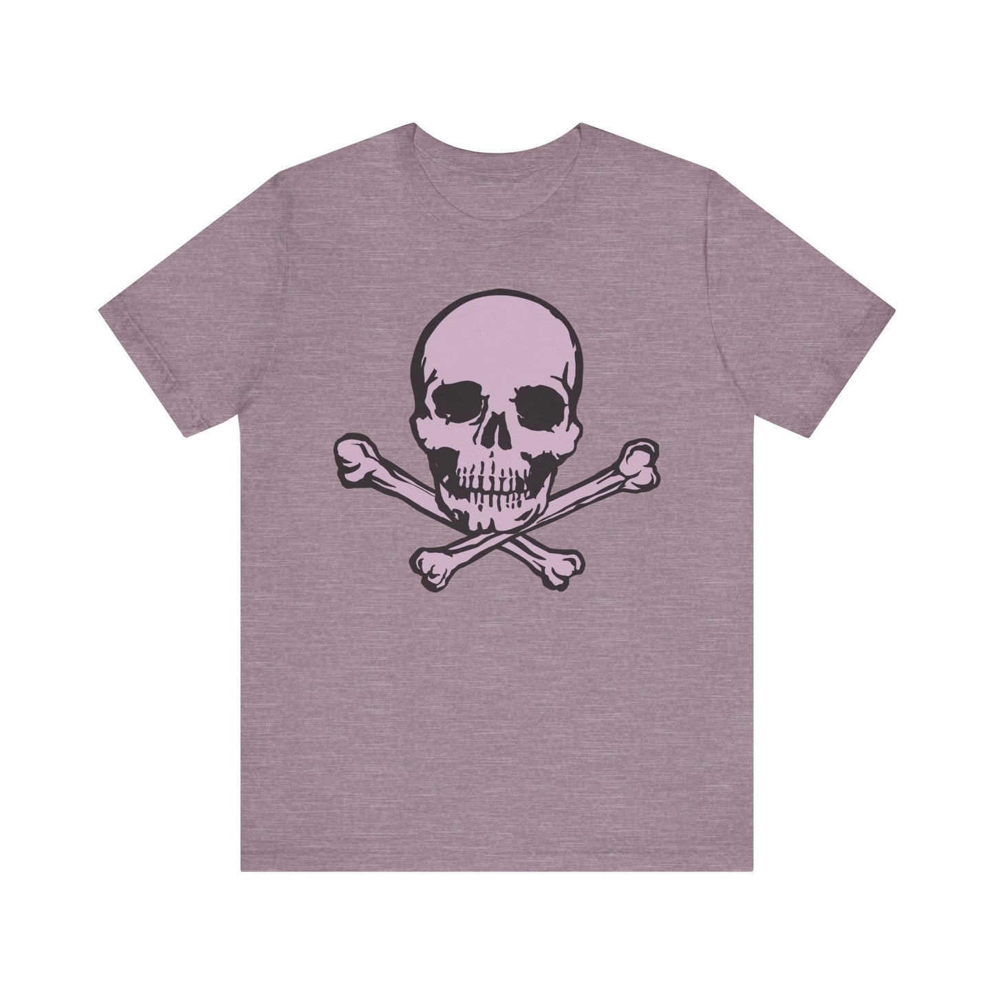 2-Pink Skull Graphic Design Tee, Skull Shirt, Vintage Tees, Art Design T-Shirt, Vintage Graphic Tee, Art Shirts with Skulls