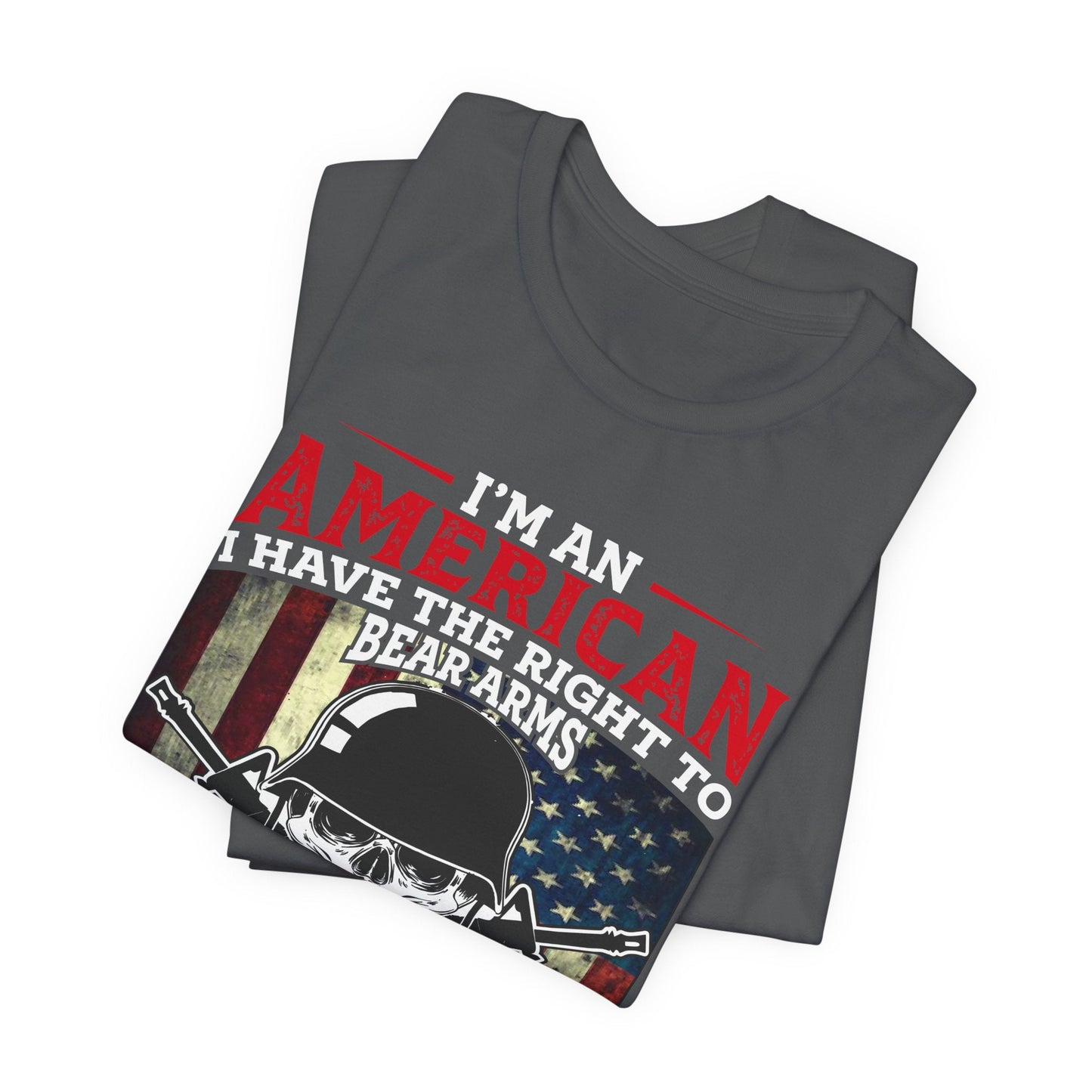 Army Veteran Patriotic Graphic Design Unisex Cotton T-Shirt v29
