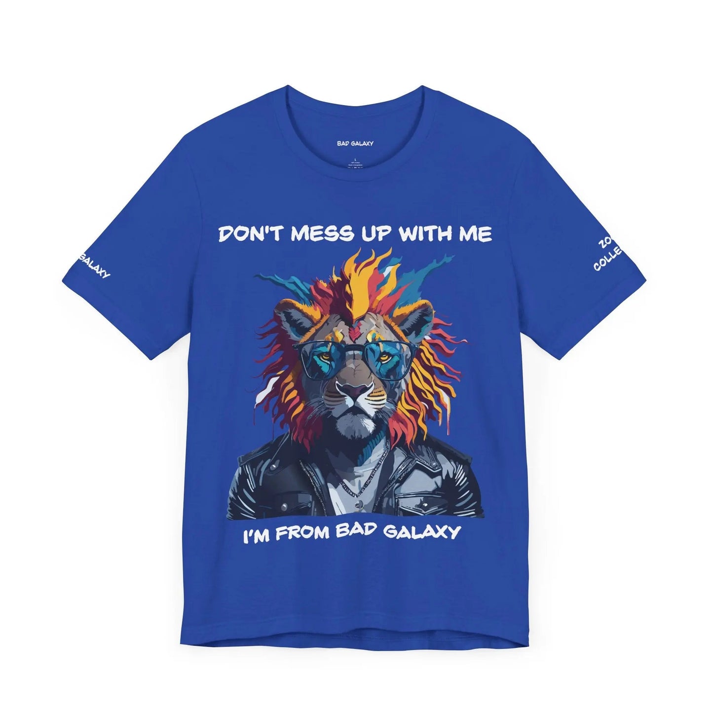 Animal T Shirt From Bad Galaxy Made To Order 100 Percent Cotton Eco Friendly Ink Free Shipping