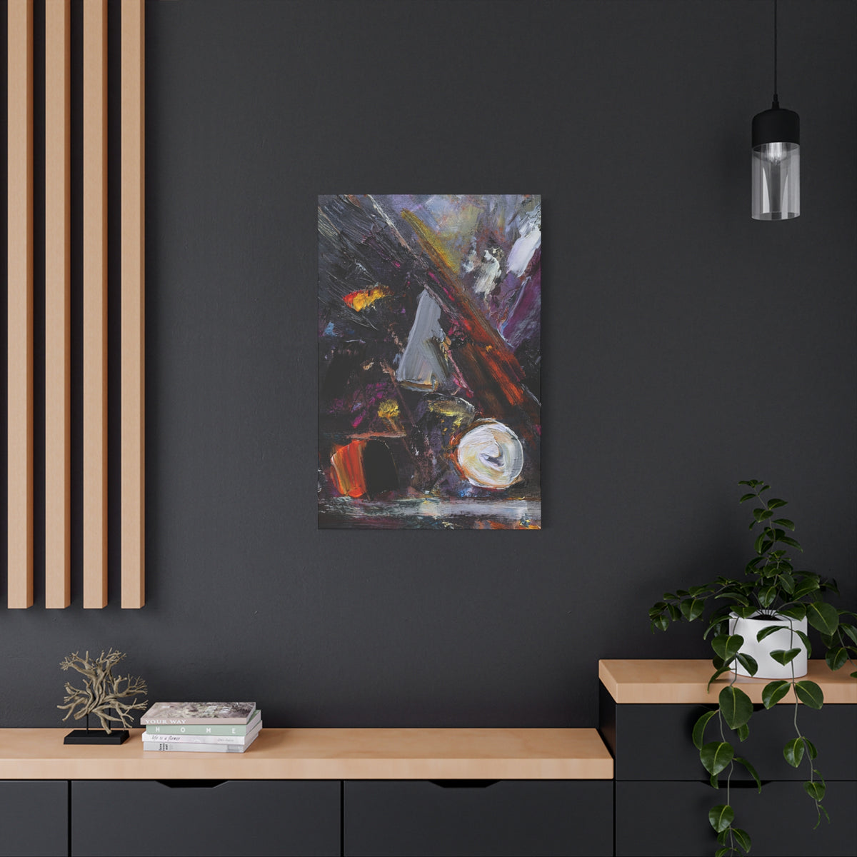 Abstract Oil Painting Print Canvas 20x24,20x30,24x30 24x32,24x36,30x40 32x48,36x48,40x60 Pine-Wood Inner Frame ABS-73